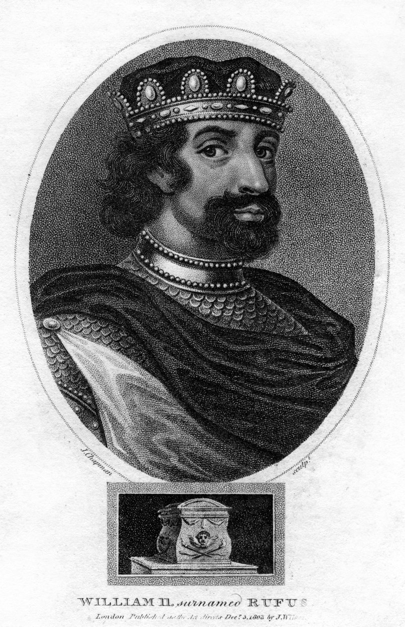 इंग्लैंड के राजा विलियम द्वितीय, 1803। द्वारा जे। चैपमैन