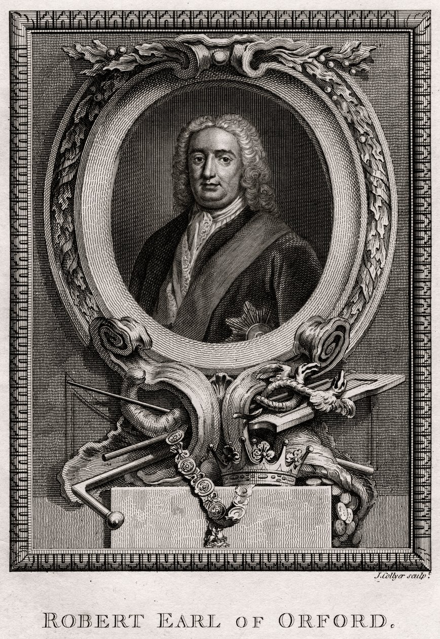 ऑक्सफोर्ड के रॉबर्ट अर्ल, 1775 द्वारा जे। कोलिअर