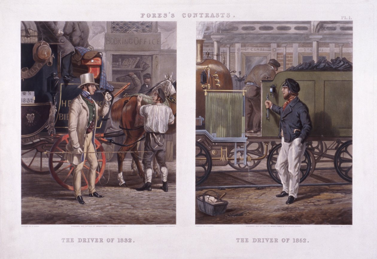 '1832 का चालक' और '1852 का चालक' द्वारा जे हैरिसो