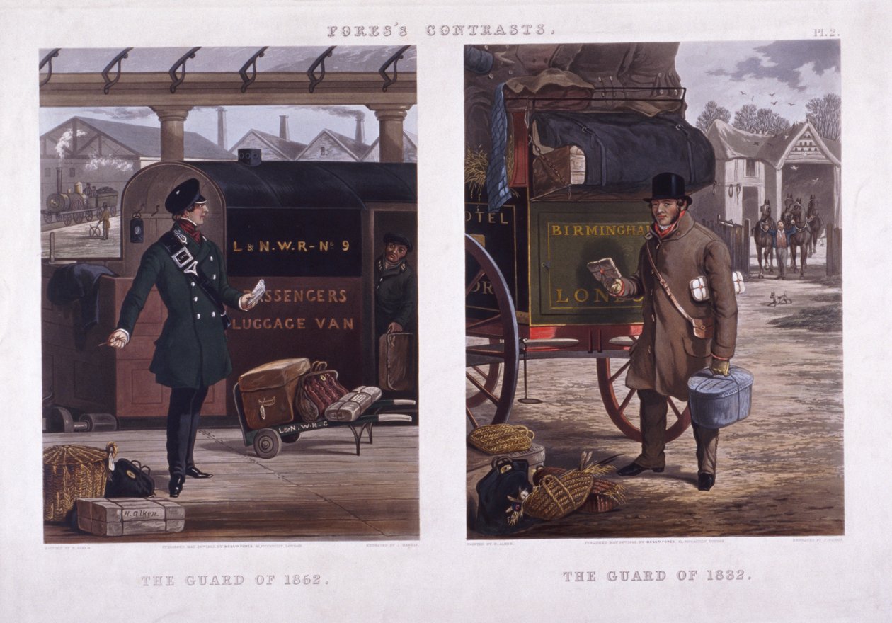 'द गार्ड ऑफ़ 1852' और 'द गार्ड ऑफ़ 1832, 1852 द्वारा जे हैरिसो
