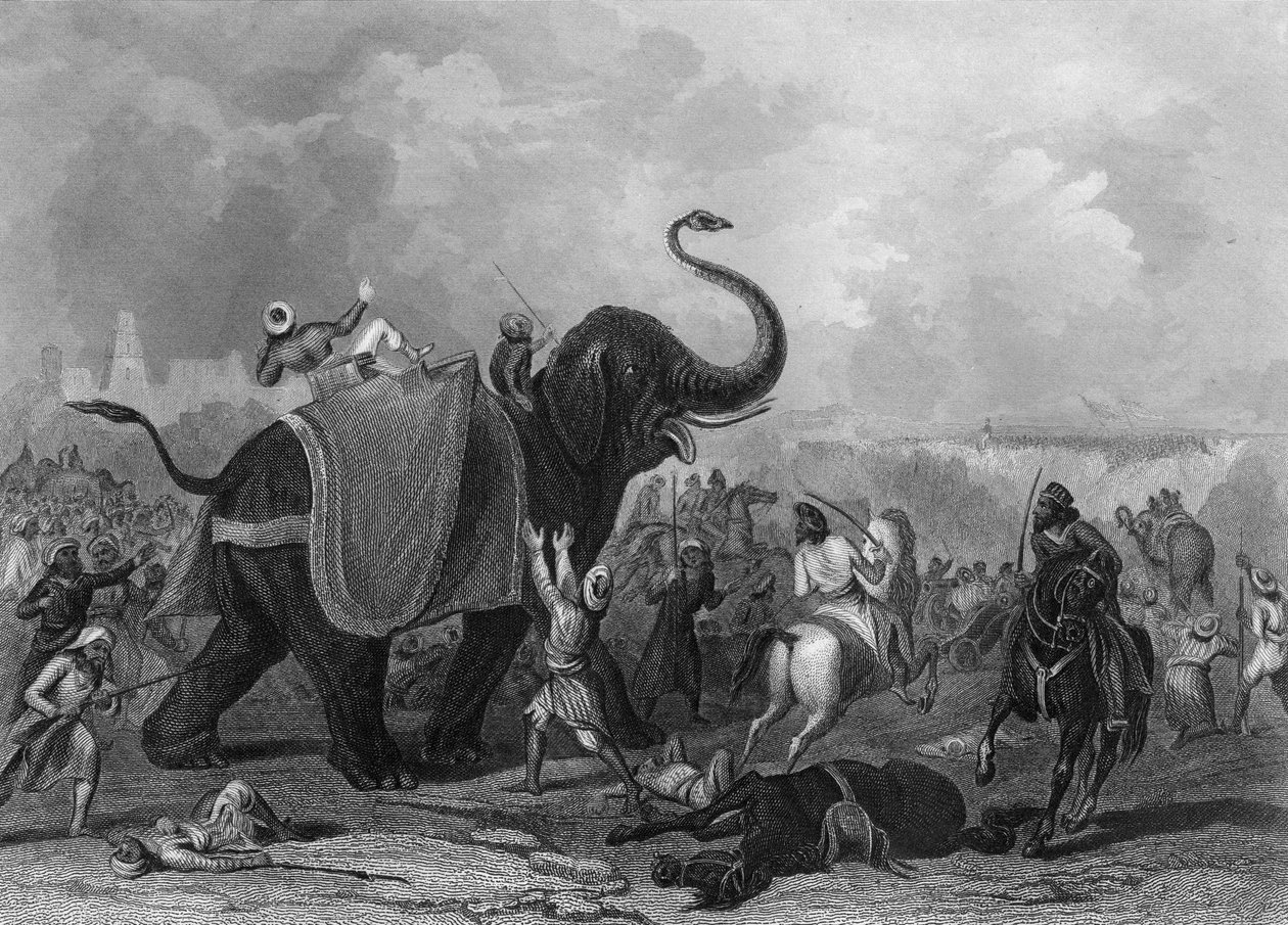 मुल्तान मुल्तान, भारत की घेराबंदी 1849 c1857। द्वारा जे रोजर्स