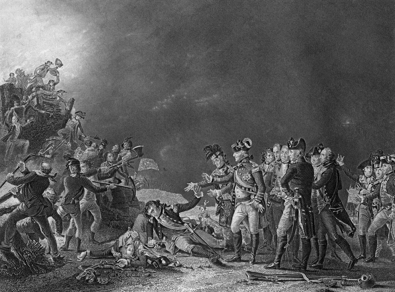 जिब्राल्टर के गैरीसन द्वारा बनाया गया सॉर्टी, 27 नवंबर 1781 c1857। द्वारा जे रोजर्स