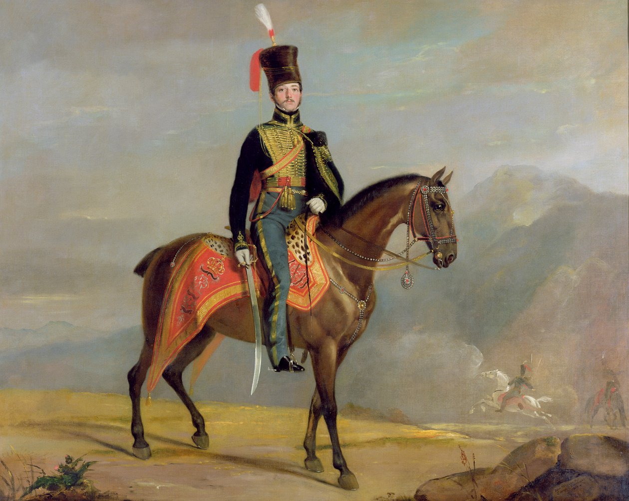 कप्तान विलियम ड्रमंड (1796-1881) 10 वीं हुसर्स, 1819 द्वारा जे। वाटसन