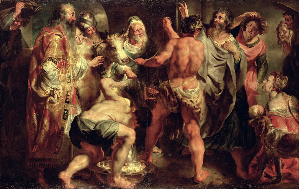 प्रेरितों, सेंट पॉल और सेंट Barnabas Lystra पर द्वारा जैकब जॉर्डन