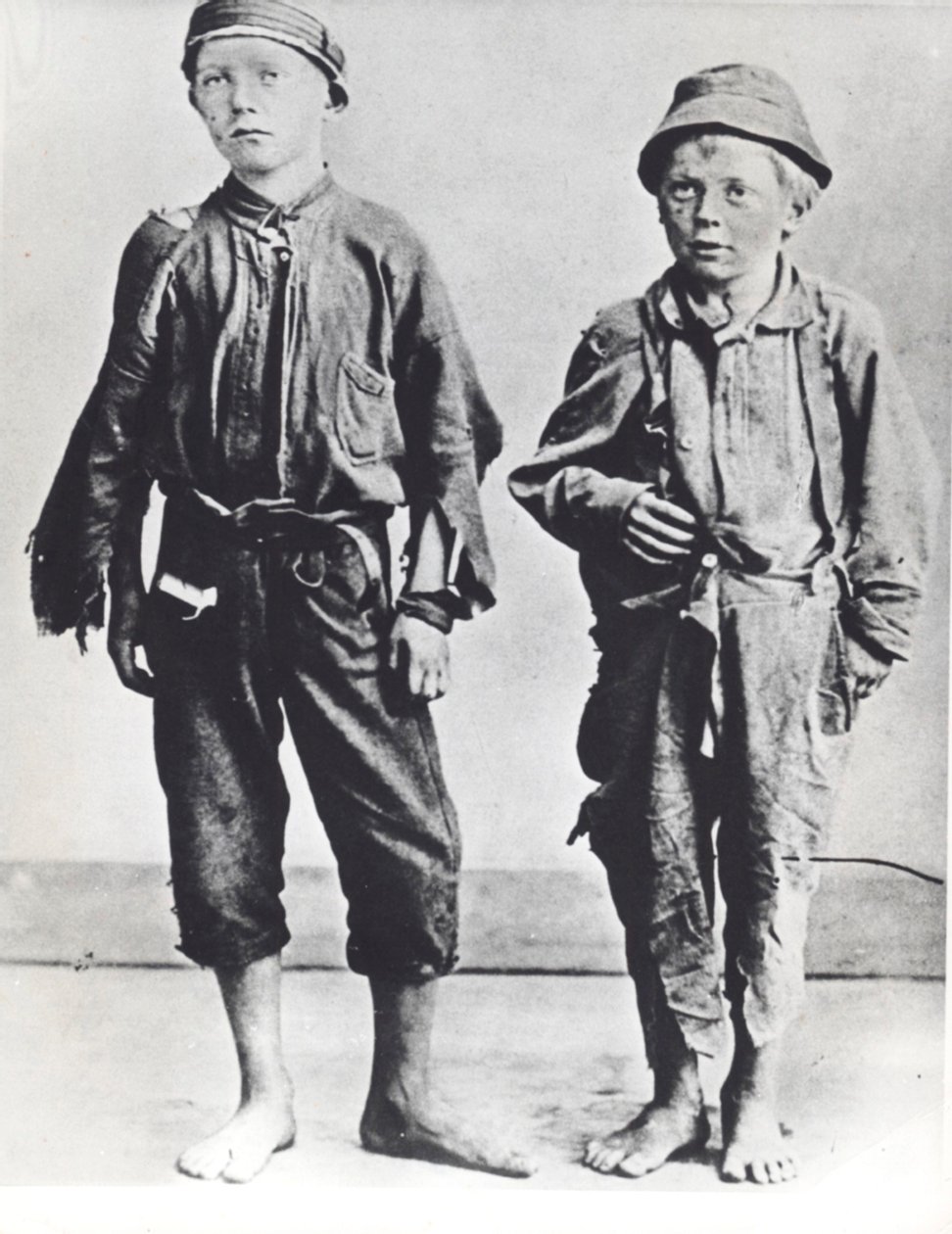 न्यूयॉर्क शहर के स्ट्रीट अरब, c.1900 (b/w फोटो) द्वारा जैकब अगस्त रईस