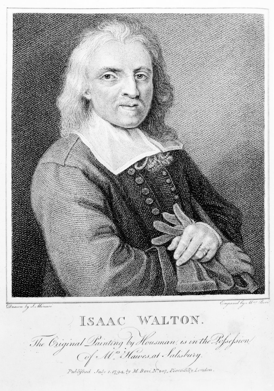 आइजैक वाल्टन (1593-1683) का चित्रण मैरिनो बोवी (1758-1805) 1794 द्वारा उत्कीर्ण द्वारा जैकब ह्यूसमैन