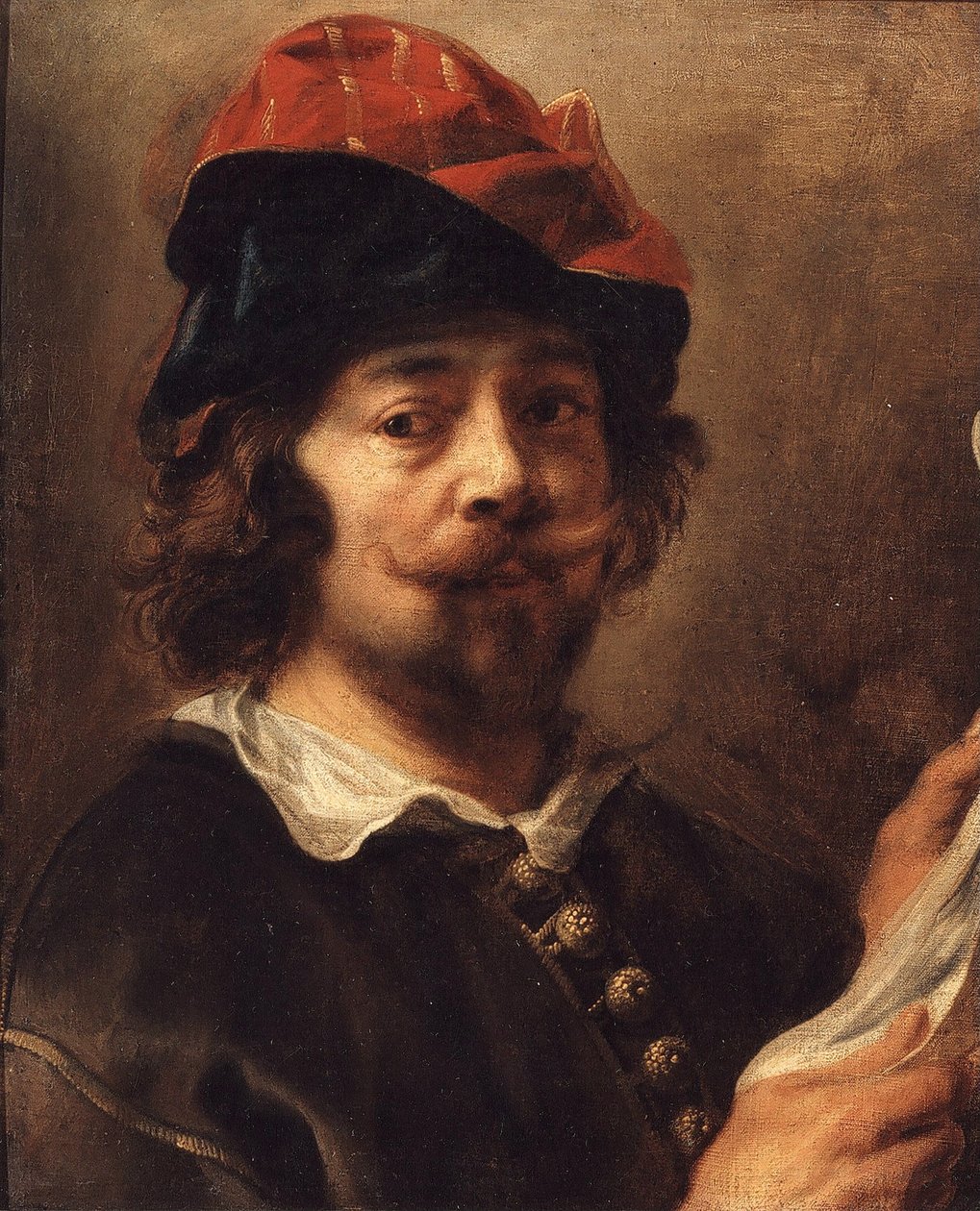 सेल्फ-पोर्ट्रेट, सी। 1640. द्वारा जैकब जॉर्डन