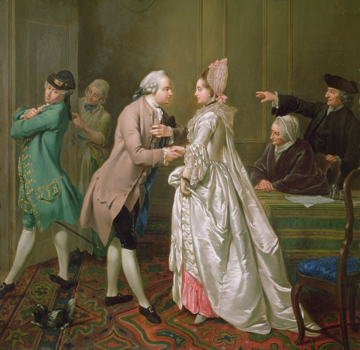 द बेटरोथल, 1774 द्वारा जेकोबस खरीदता है