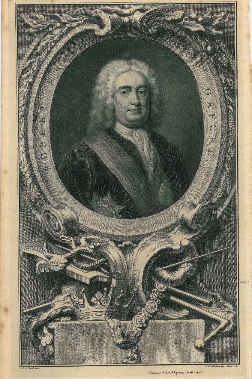 रॉबर्ट, अर्ल ऑफ ऑरफोर्ड, 1746 द्वारा जैकोबस हौब्रैकेन