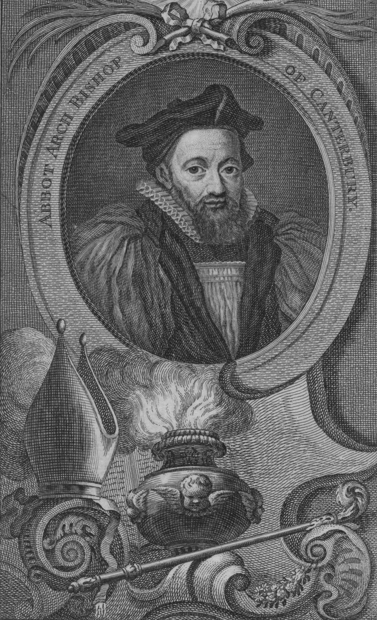 कैंटरबरी के एबोट आर्क बिशप, 1743-52 द्वारा जेकोबस हाउब्रेकेन