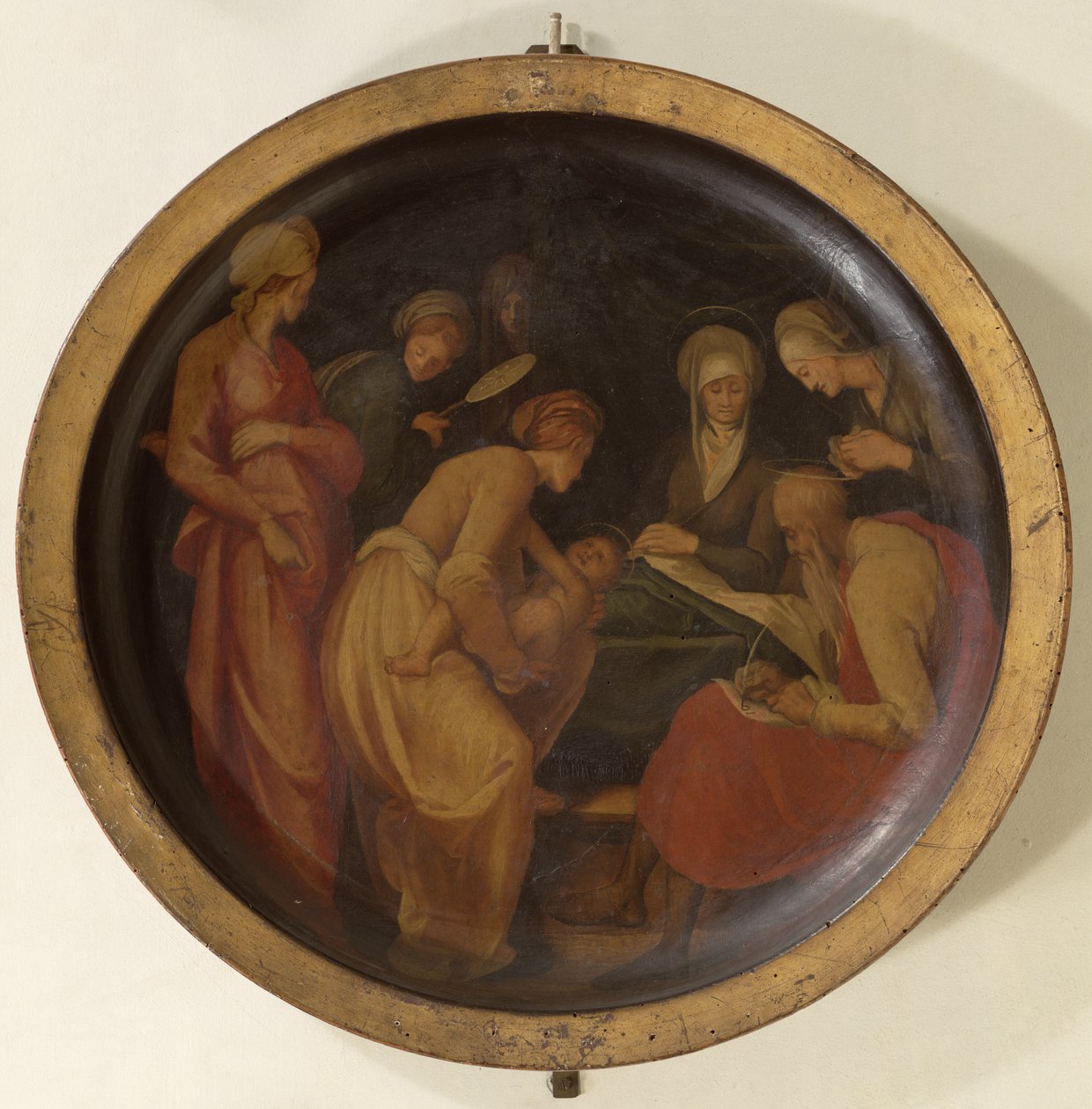 सेंट जॉन द बैपटिस्ट का जन्म, c.1526 द्वारा जैकोपो पोंटॉर्मो