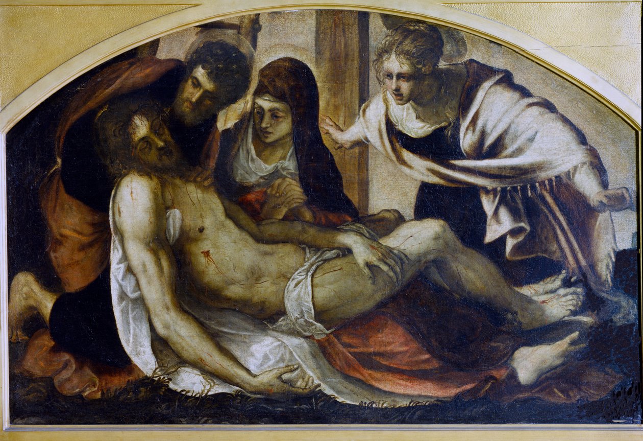 Pieta द्वारा जैकोपो रोबुस्टी टिंटोरेटो
