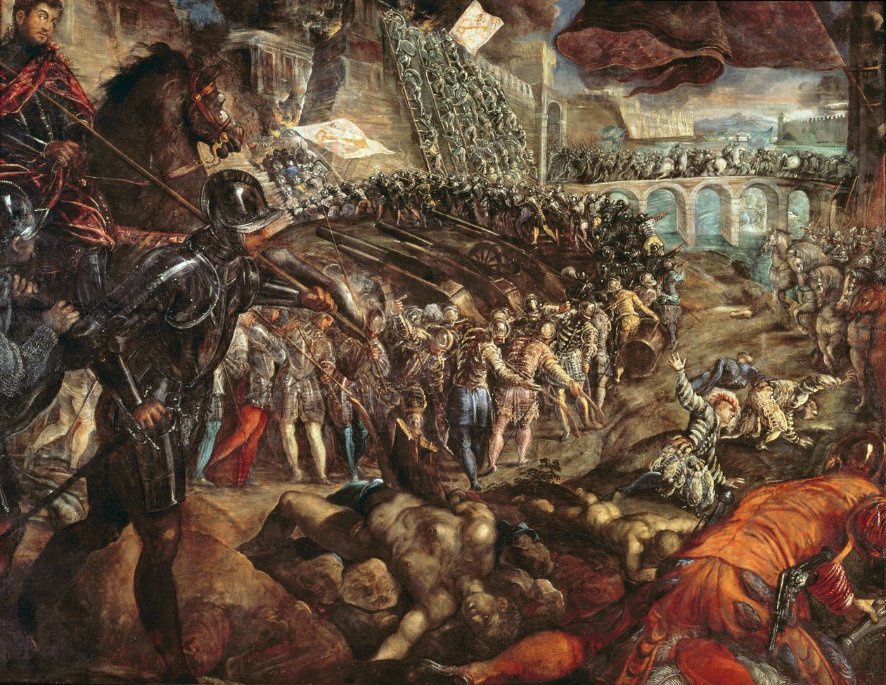 परमात्मा का कब्जा, c.1570 द्वारा जैकोपो रोबुस्टी टिंटोरेटो