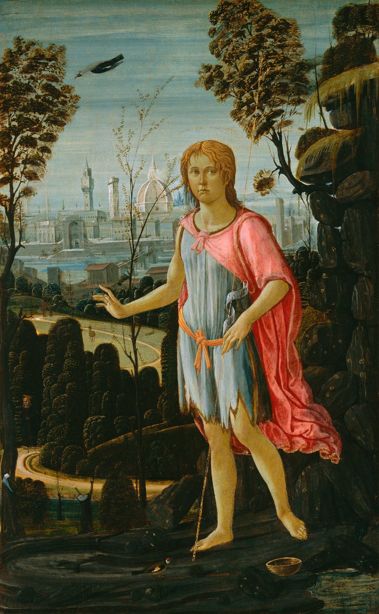 सेंट जॉन द बैप्टिस्ट, c.1480 द्वारा जैकोपो डेल सेलियो