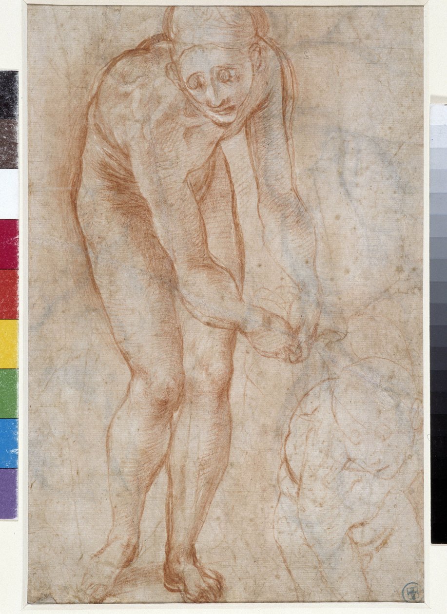 Pieta के लिए अध्ययन द्वारा जैकोपो पोंटॉर्मो