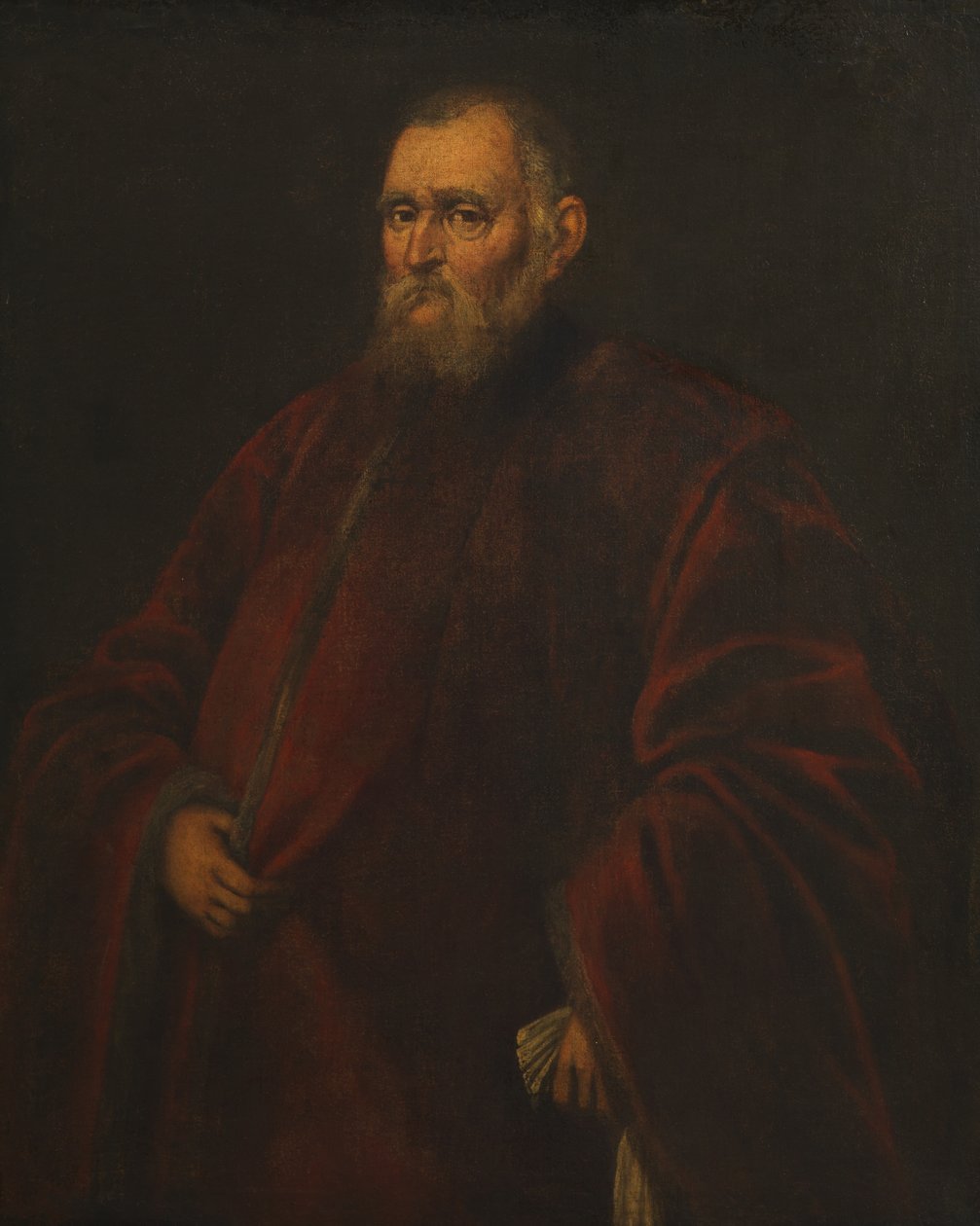 एक वेनिस प्रोक्यूरेटर का पोर्ट्रेट, c.1575-1600 द्वारा जैकोपो रोबुस्टी टिंटोरेटो