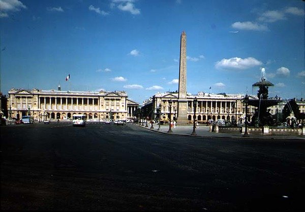 प्लेस डे ला कॉनकॉर्ड, 1755-75 द्वारा जैक्स एंग गेब्रियल