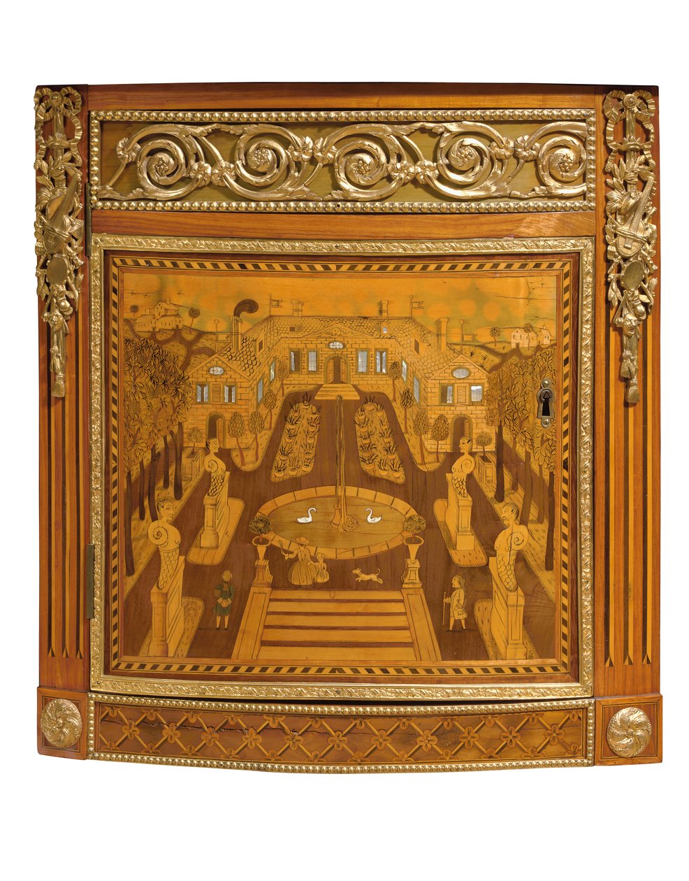 लुई XVI कमोड का विस्तार, c.1770-75 द्वारा जैक्स बर्कले
