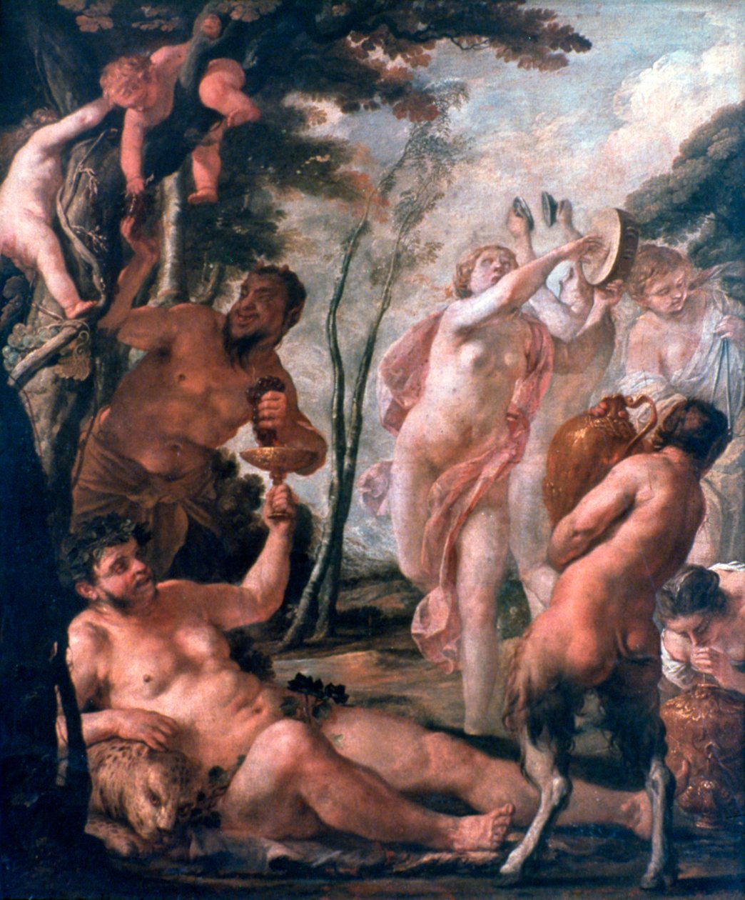Bacchanale, c1600-1638 द्वारा जैक्स ब्लैंचर्ड