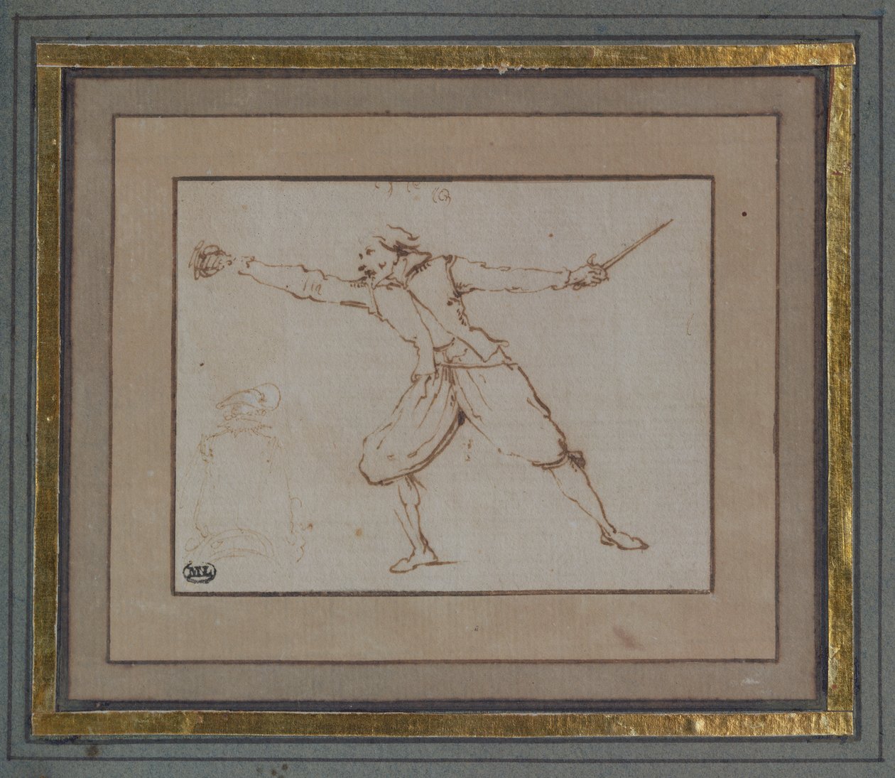 ए फ़ेंसर, 1766 द्वारा जैक्स कैलोट