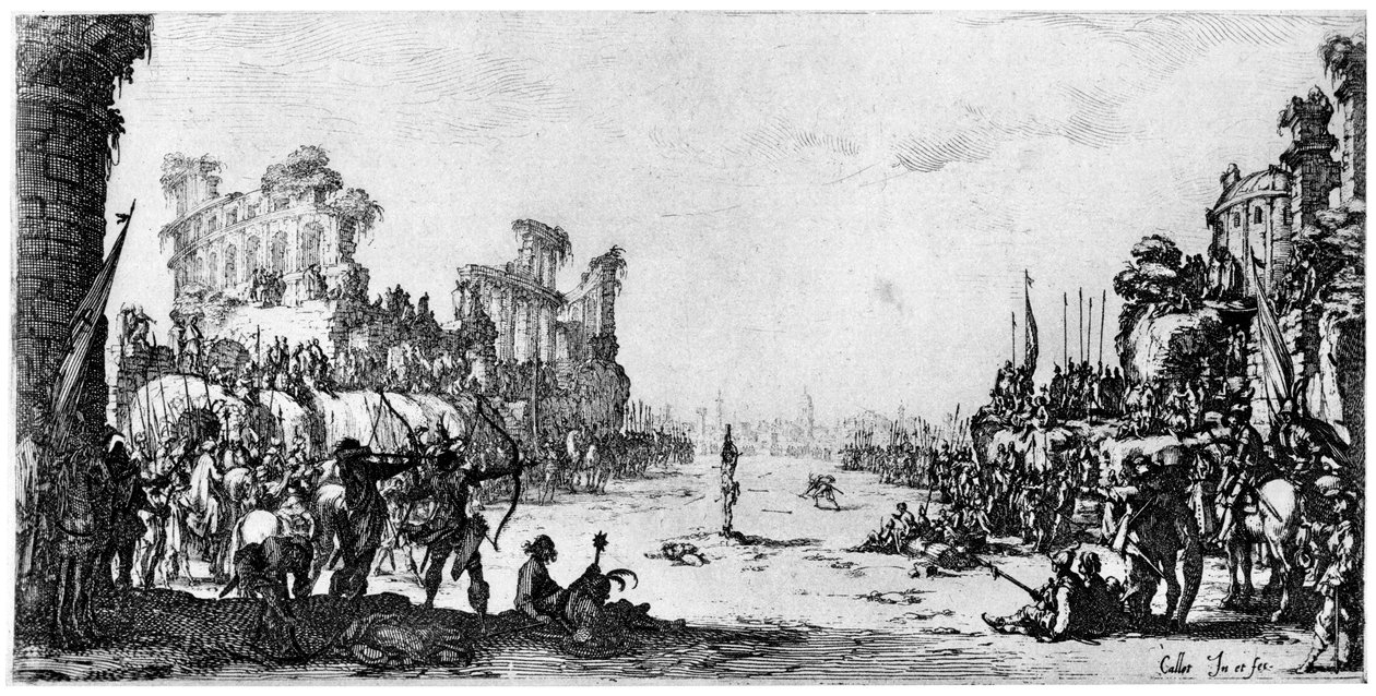 सेंट सेबेस्टियन, c1605-1630 1924 द्वारा जैक्स कैलोट