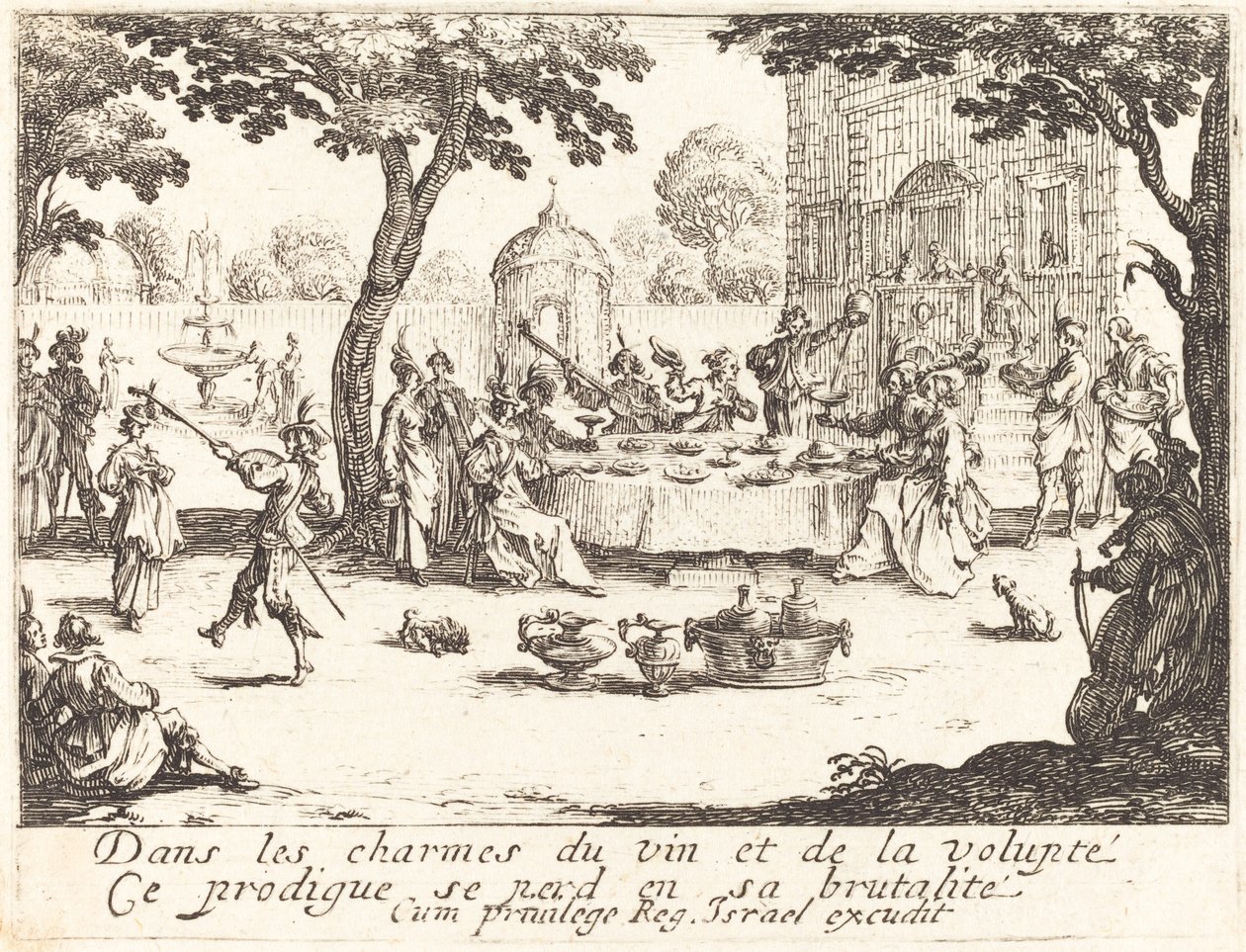 अपव्यय, 1635. द्वारा जैक्स कैलोट