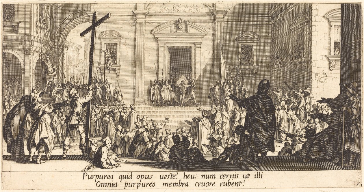 द एके होमो, सी। 1618. द्वारा जैक्स कैलोट