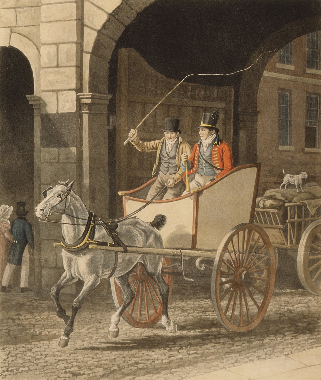 मैथ्यू डबबर्ग (fl.1786-1838) 1825 (एक्वाटिंट) द्वारा उकेरा गया द्वारा अगासे के बाद जैक्स लॉरेंट