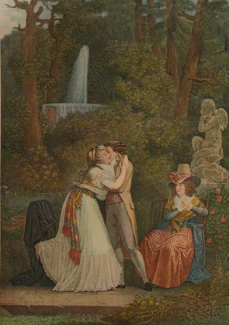 जूली, या LAmour से पहले चुंबन, पहले चुंबन, 1784-1799, 1913 द्वारा जैक्स लुई कोपिया
