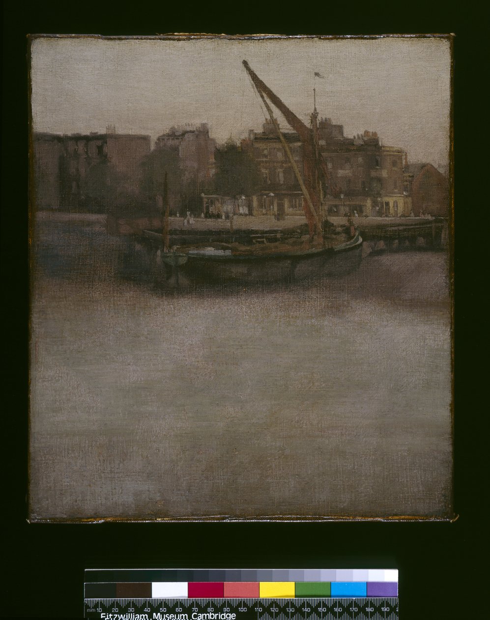 सिम्फनी इन ग्रे एंड ब्राउन (लिंडसे रो, चेल्सी), c.1834-1948 द्वारा जेम्स एबॉट मैकनील व्हिस्लर