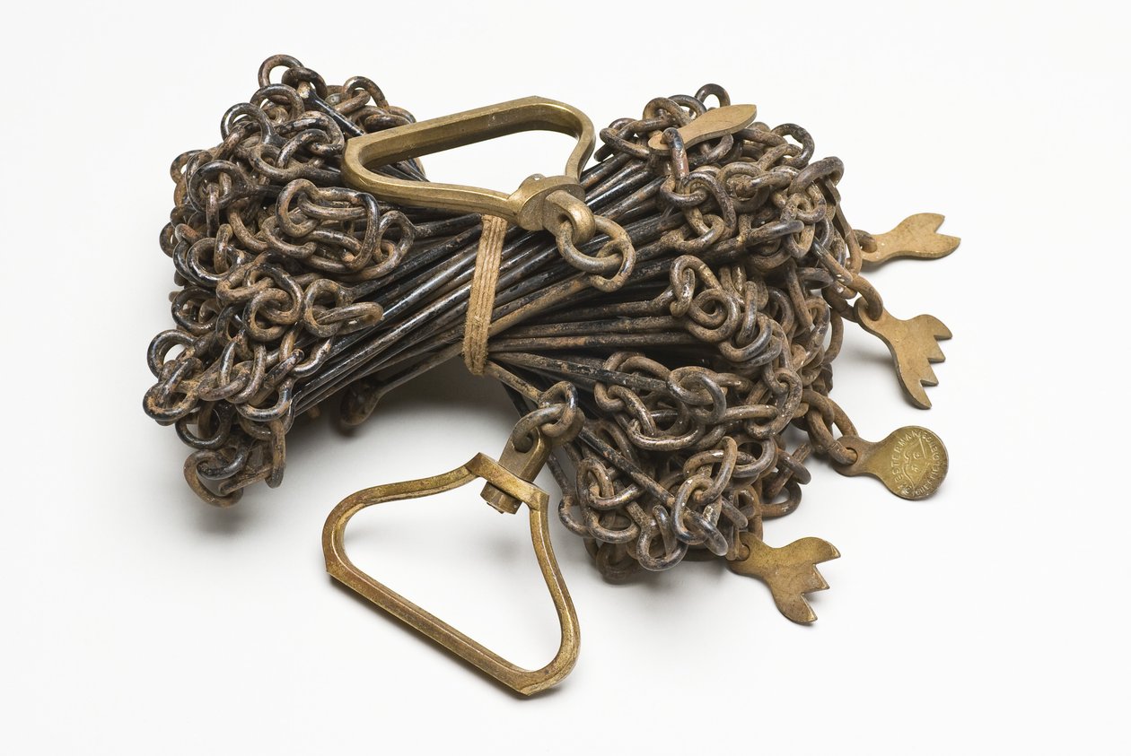 गंटर की श्रृंखला, c.1880 (लोहे का und पीतल) द्वारा जेम्स चेस्टरमैन