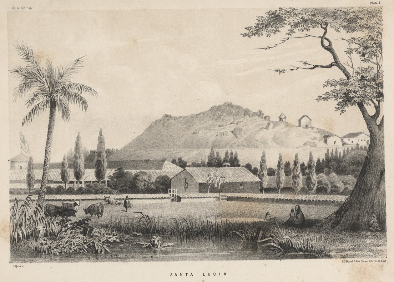 सेंट लूसिया, 1855 द्वारा जेम्स फुलर रानी