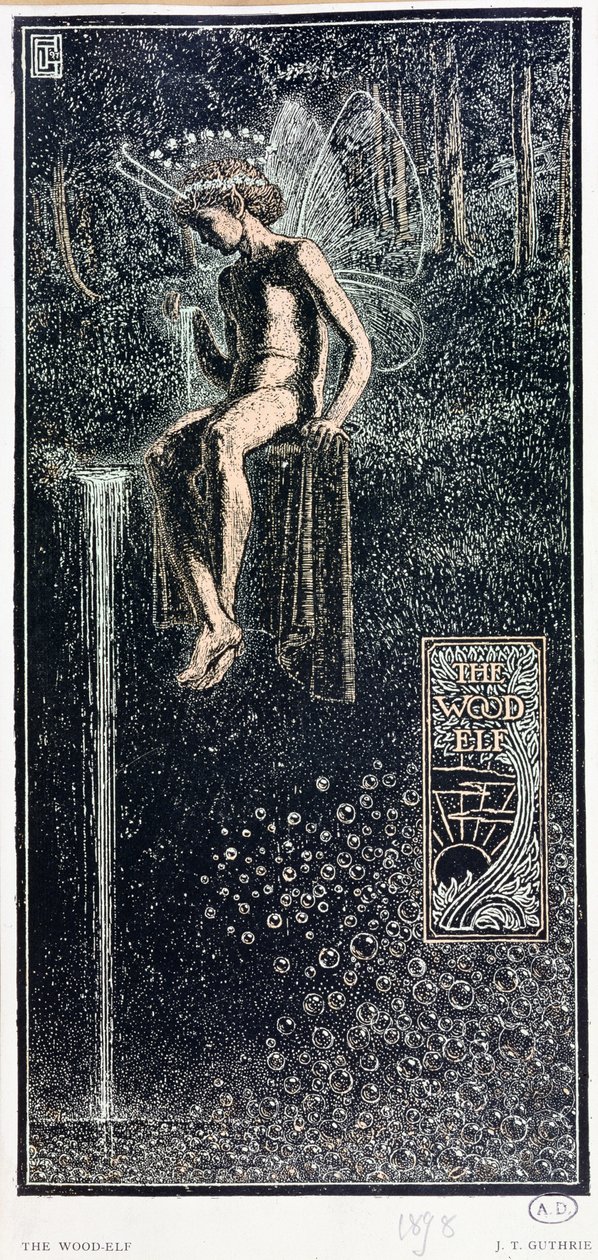 द वुड एल्फ, 1898 द्वारा जेम्स जे। गुथरी