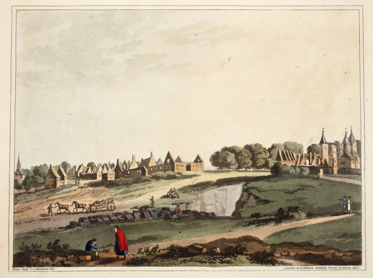Ligny के गांव के खंडहर द्वारा जेम्स राउज़