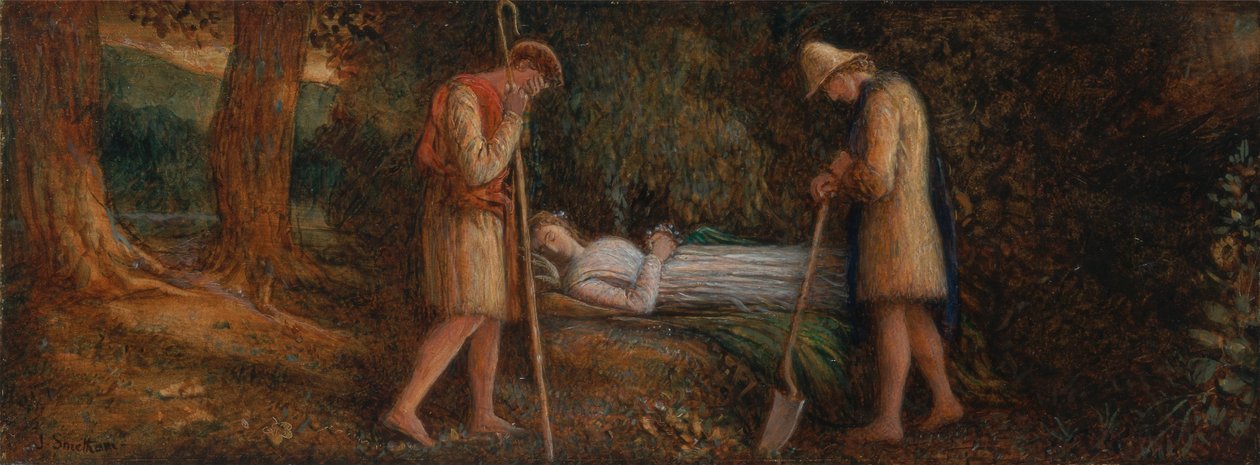 इमोजन और शेफर्ड, Cymbeline से, अधिनियम IV, दृश्य ii द्वारा जेम्स स्मेथम