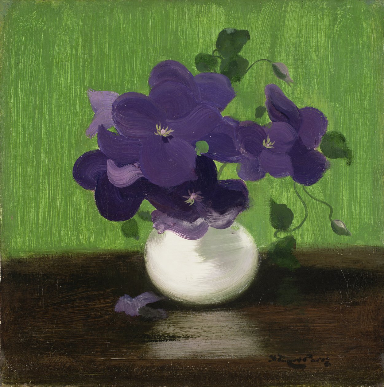 Violets, c.1900 द्वारा जेम्स स्टुअर्ट पार्क