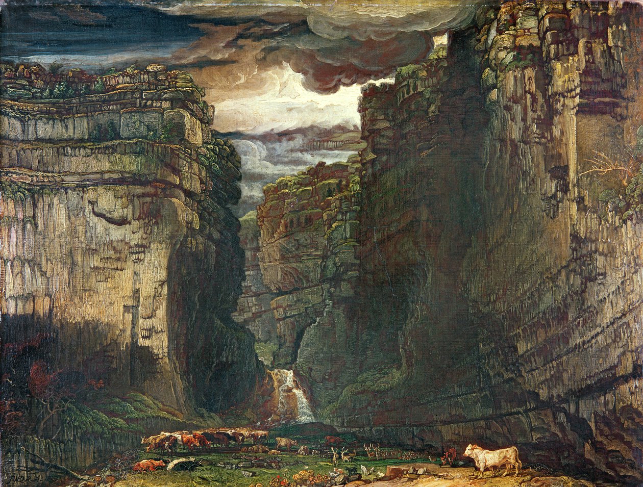 गॉर्डले स्कार, 1813 द्वारा जेम्स वार्ड