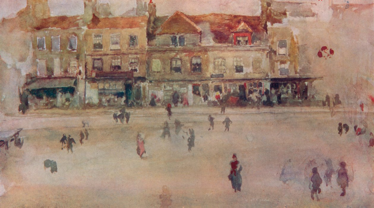 चेल्सी दुकानें, c1855, 1904 द्वारा जेम्स एबॉट मैकनील व्हिस्लर
