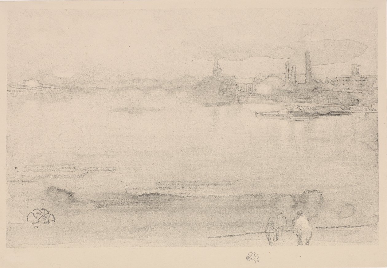 अर्ली मॉर्निंग, 1878। द्वारा जेम्स एबॉट मैकनील व्हिस्लर