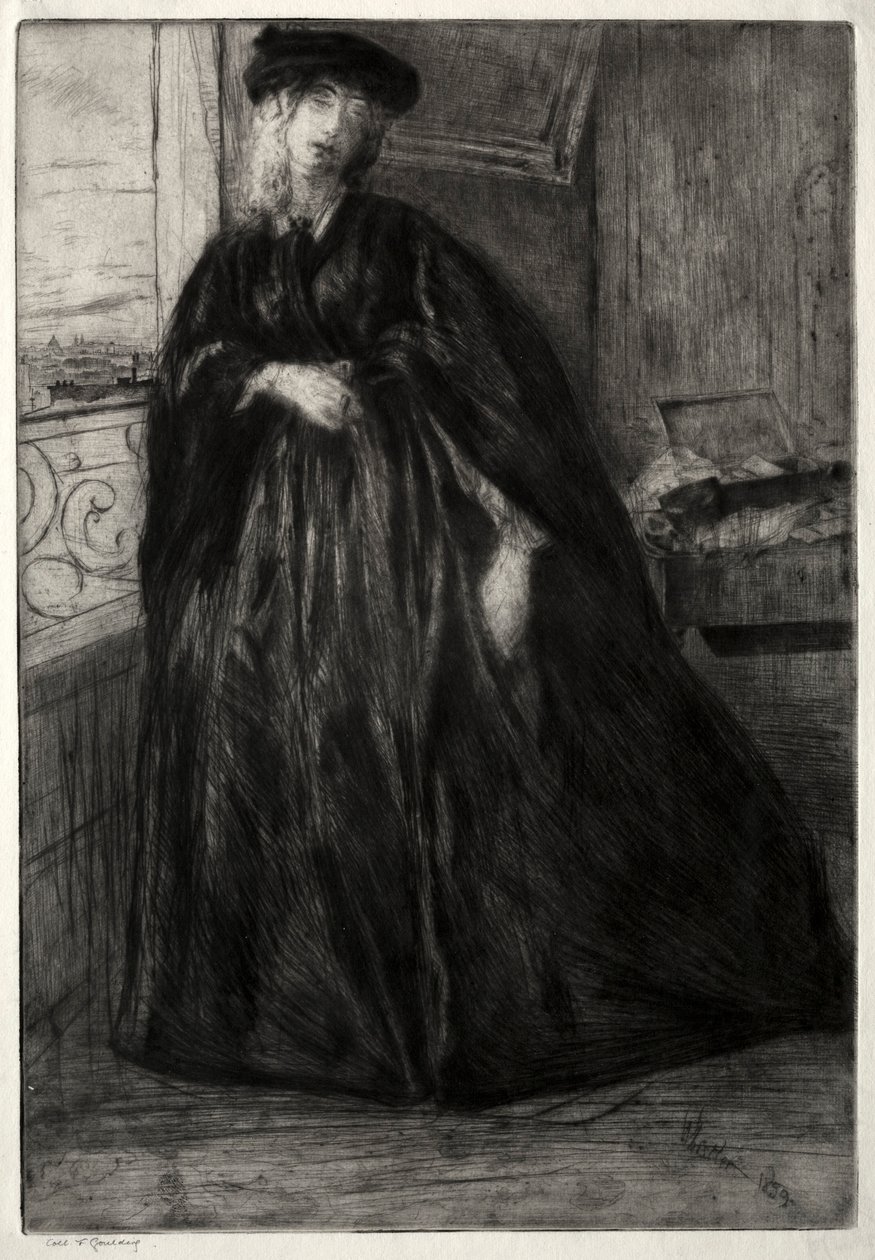 Finette, 1859। द्वारा जेम्स एबॉट मैकनील व्हिस्लर