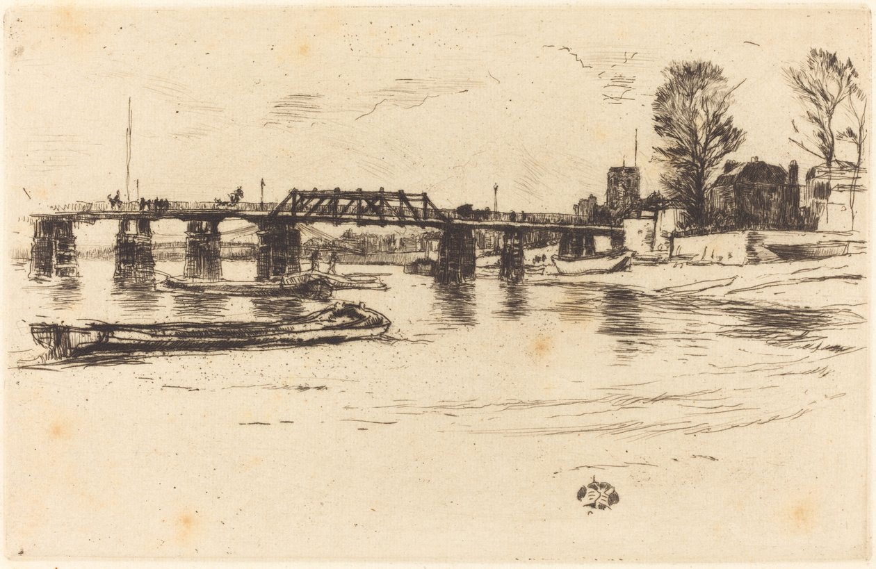 फुलहम, 18781879। द्वारा जेम्स एबॉट मैकनील व्हिस्लर
