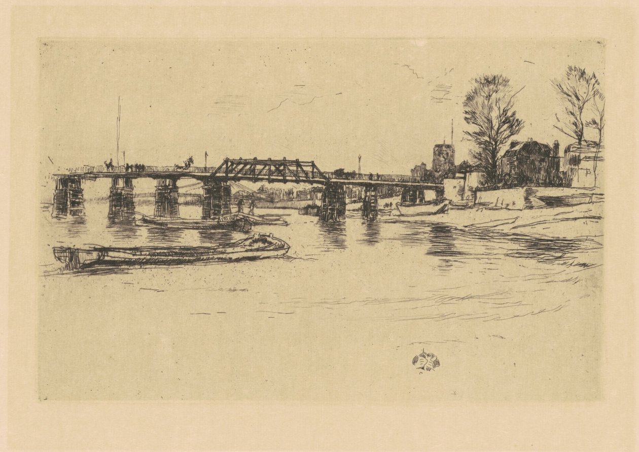 फुलहम, 18781879। द्वारा जेम्स एबॉट मैकनील व्हिस्लर