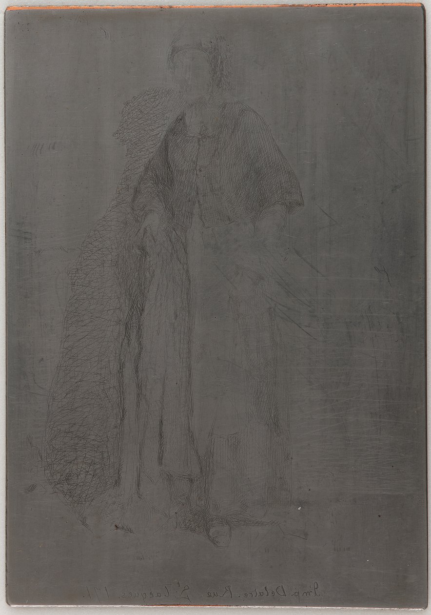 ला मेरे जेरार्ड। प्रकृति से बारह नक़्क़ाशी में से एक, 1857-1858। द्वारा जेम्स एबॉट मैकनील व्हिस्लर