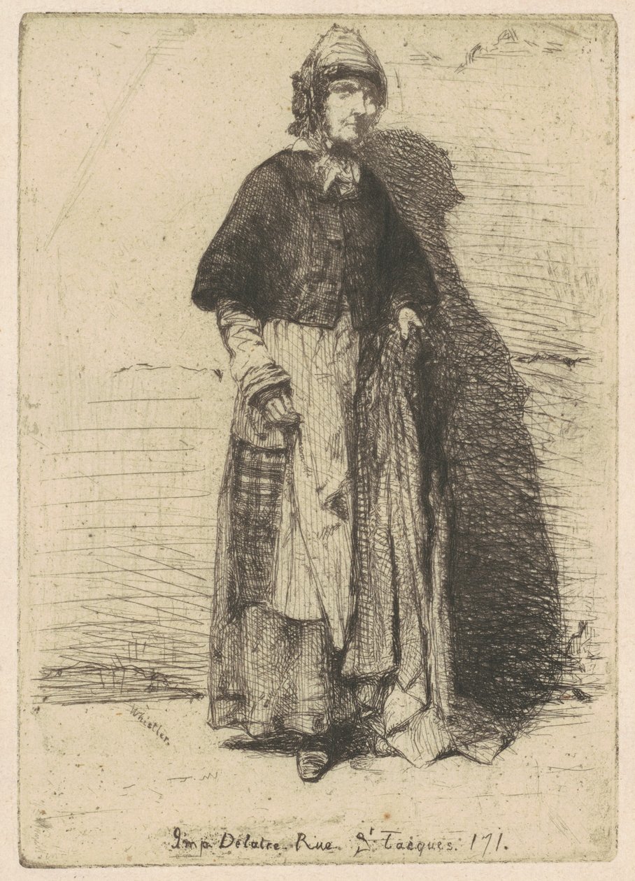 मदर जेरार्ड, 1858। द्वारा जेम्स एबॉट मैकनील व्हिस्लर