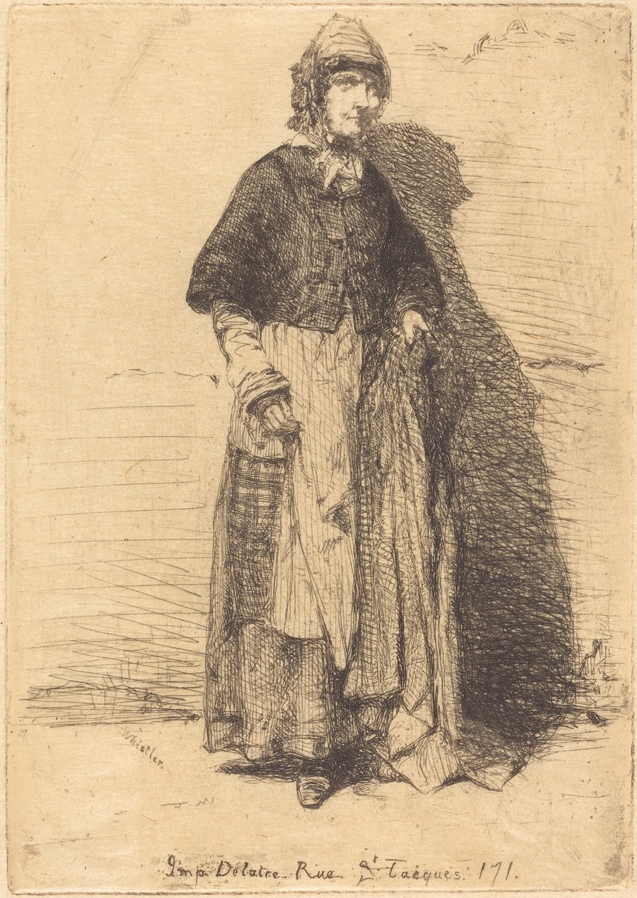 मदर जेरार्ड, 1858। द्वारा जेम्स एबॉट मैकनील व्हिस्लर