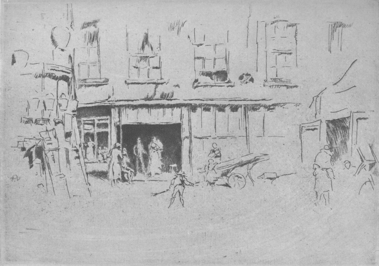लिटिल कोर्ट, c1881, 1904 द्वारा जेम्स एबॉट मैकनील व्हिस्लर