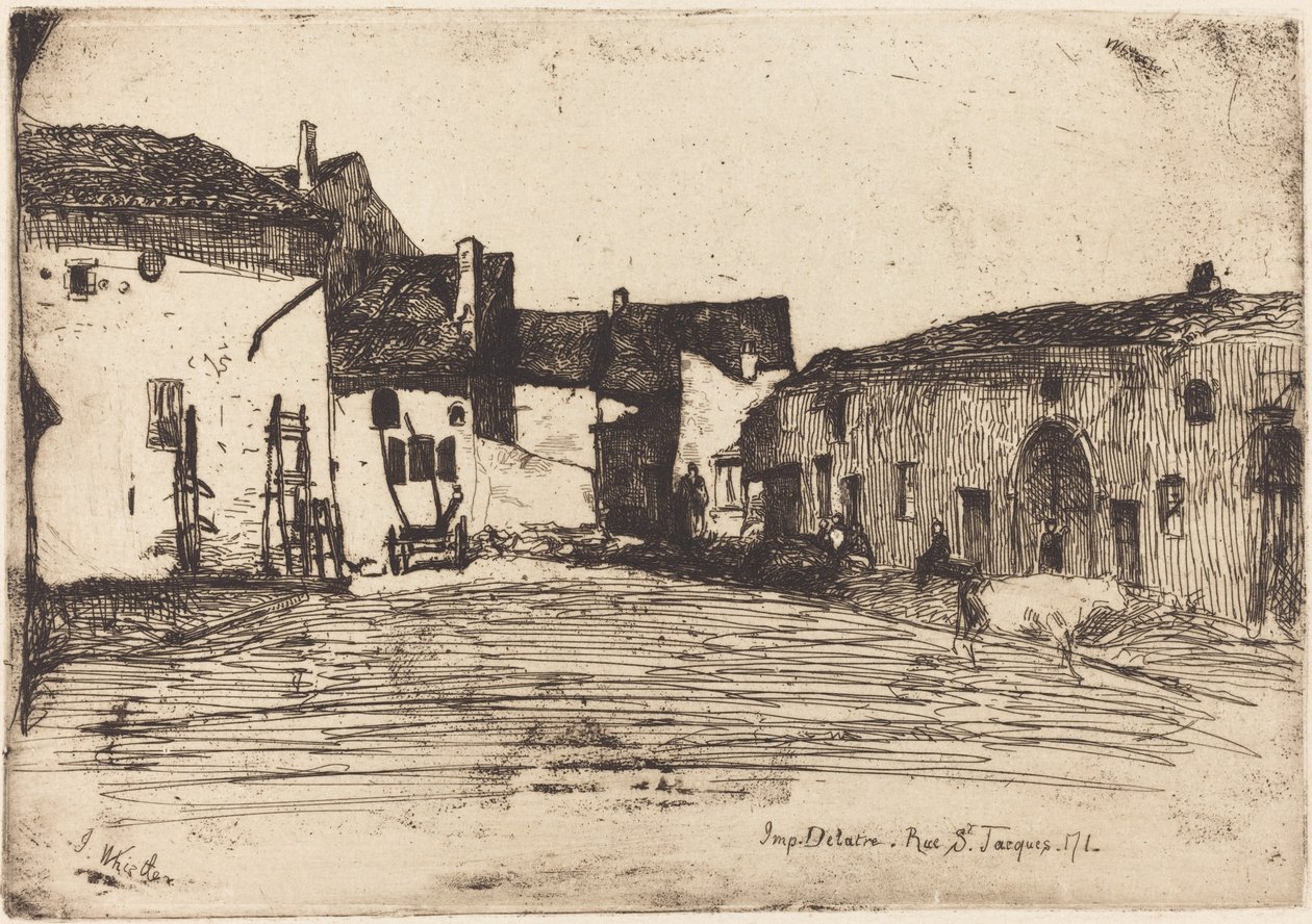 लिवरडन, 1858। द्वारा जेम्स एबॉट मैकनील व्हिस्लर