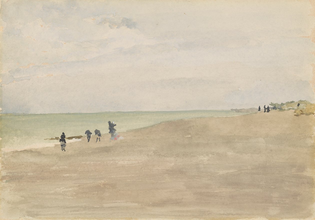 ओपल बीच, 1882-1884। द्वारा जेम्स एबॉट मैकनील व्हिस्लर