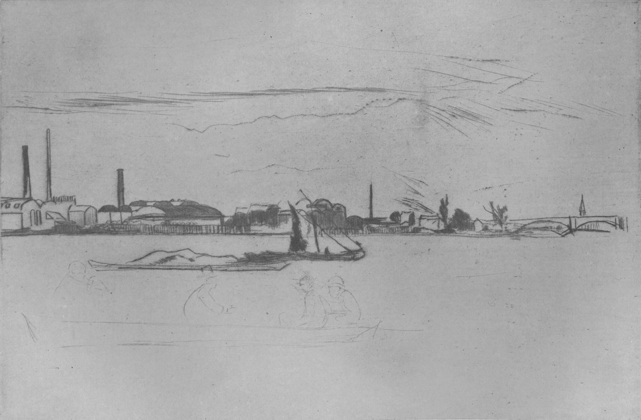 कैंडल वर्क्स, c1875, 1904 द्वारा जेम्स एबॉट मैकनील व्हिस्लर