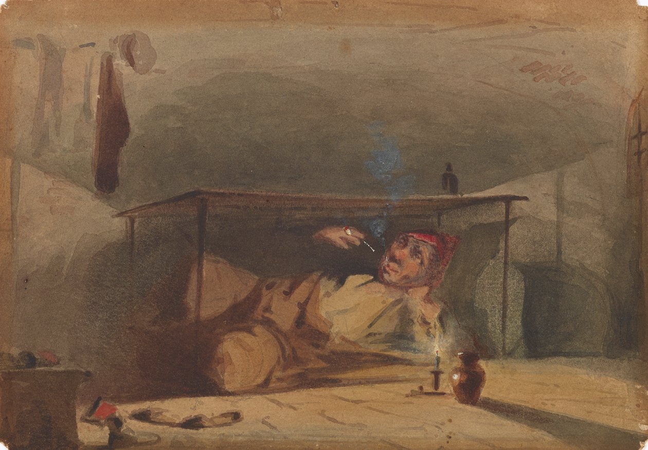 फ्लीट में सैम वेलर का जमींदार, 1853-1855। द्वारा जेम्स एबॉट मैकनील व्हिस्लर
